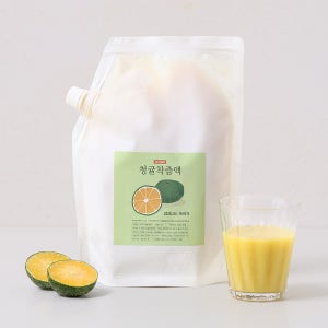 [연중주문가능] 고씨곳간 청귤 착즙 원액 5kg, 10kg, 15kg