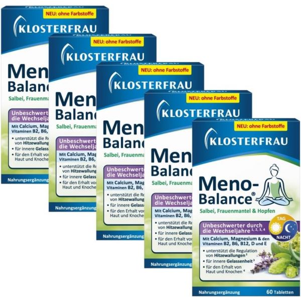 [B0DHH7FQT5] Klosterfrau Meno <b>Balance</b> I 60 Tabletten fuer dIe Wechseljahre mIt SalbeI, Frauenmantel,