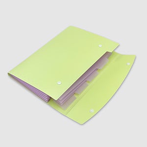 [삼영피피] 아코디언파일 5분류 도큐먼트 섹션파일