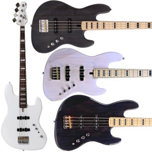 헤드폰앰프지급 스피어 재즈베이스기타 SAJ 250A 액티브 입문용 전색상 힙베이스 ASH 바디 70년대