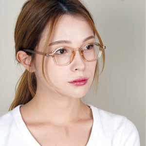 폴센 안경 고도근시 알작은 뿔테 블루라이트 차단 남자 여자 안경테
