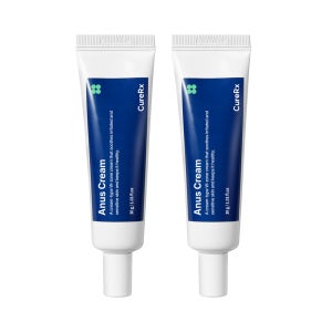 큐어알엑스 아누스 항문 크림 진정 가려움 사타구니 30ml, 2개