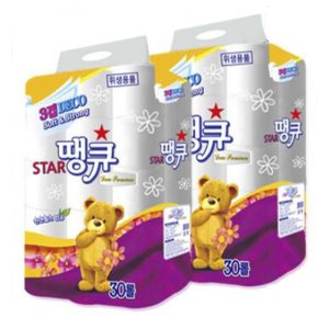 우리집땡큐 이벤트 압도적 가성비 3겹30롤 사은품 화장지 브랜드모음전