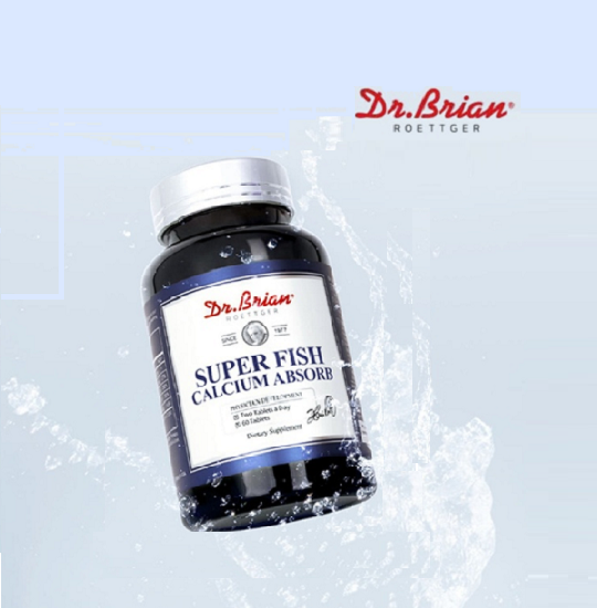 닥터브라이언 슈퍼 피쉬 칼슘 앱솔브 60정 1200mg