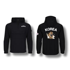 코리아타이거 아노락 바람막이 점퍼 남여공용 스트릿 캐주얼 아웃도어 자켓