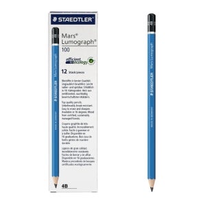 스테들러 제도연필100 4B 타 12입 1타