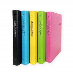 리멤버 스마트클리어바인더40매 청색 1개