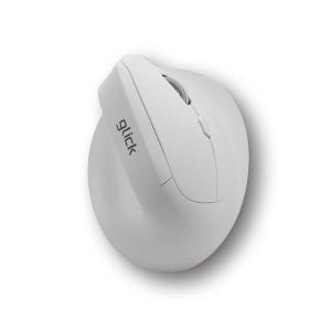 지클릭커 OFFICEPRO ERGO 버티컬 무소음 인체공학 블루투스 무선 OP70 (화이트)