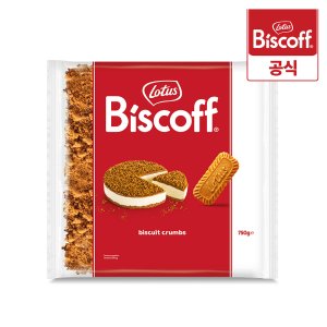 로투스 커피과자 대용량 간식 디저트 초코칩쿠키 크럼블 750g 1개