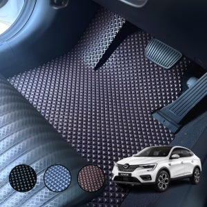 르노 xm3 발매트 전차종 에르블록 고무 카매트 방수 발판 1열 운전석+조수석 맞춤제작