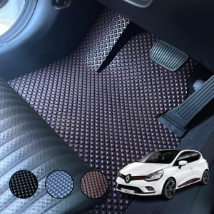 르노 삼성 클리오 발매트 에르블록 고무 카매트 방수 발판 1열 운전석+조수석 맞춤제작