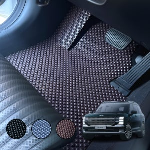 디올뉴 팰리세이드 발매트 에르블록 고무 카매트 방수 발판 1열 운전석+조수석 맞춤제작