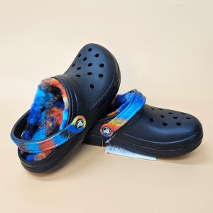 크록스 클래식 라인드 멀티 208045-0C4 슬리퍼 털크록스 여성 겨울 털신 안감 방한 양털 신발