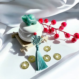 현관 소금단지 옥거북이 미니 풍수 소금 항아리 세트