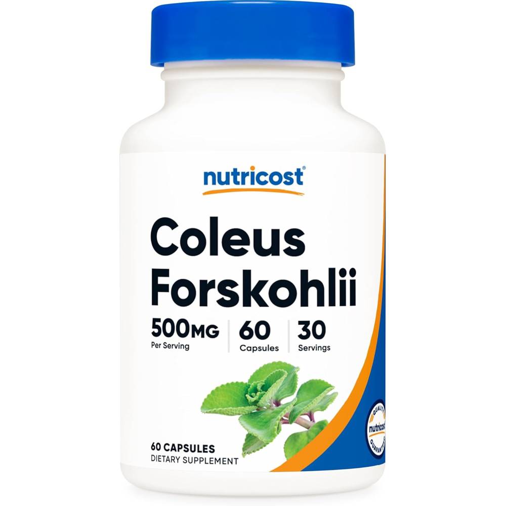 뉴트리코스트 <b>Coleus Forskohlii</b> 콜레우스 포스콜리 500mg 60캡슐