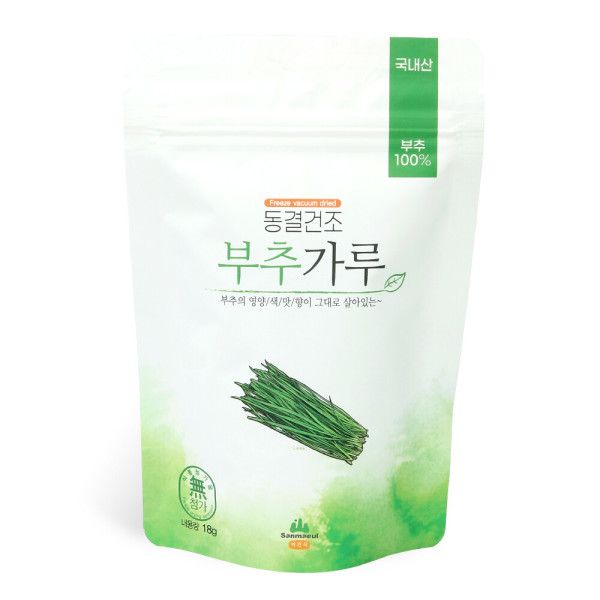 동결건조 <b>부추</b> 가루 18g 동결건조 건강분말 <b>부추</b>분말