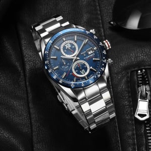 토르소 T701M 남자 메탈 손목 시계 명품 에코솔라 20기압 다이버 방수 워치