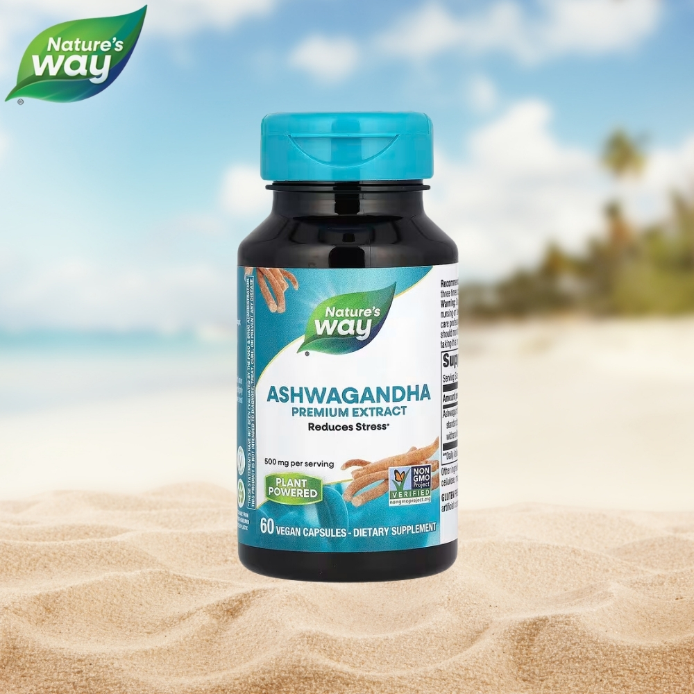 <b>네이처스웨이</b> 아쉬아간다 Ashwagandha 500mg 60캡슐