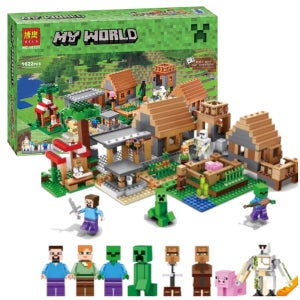 마인크래프트 더빌리지 마을 농장 블럭