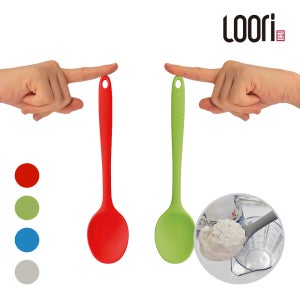 루리 실리콘 미니 멀티스푼 볶음 수저 숟가락 요거트스푼 조리도구 주방도구