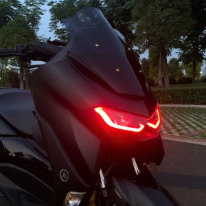 NMAX 125 155 LED 프론트 헤드 라이트커버 21년 이상 보호 커버