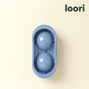 국산 아이스볼 하이볼 위스키 얼음 틀 블루 2구