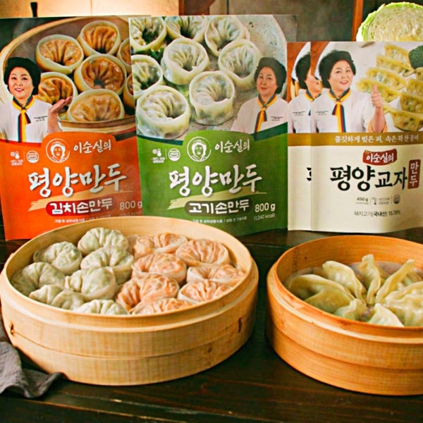 이순실의 평양만두 냉동 수제 고기 김치만두 교자 손만두 1세트 126개