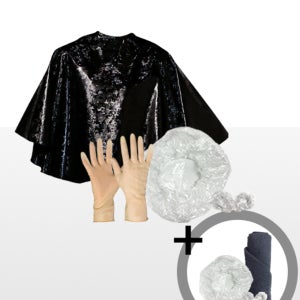 [특별기획] 셀프 염색 파마 다운펌 어깨보 세트 파마보