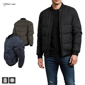 웨어몬 겨울 5단 오버핏 남성 블루종점퍼 방한 작업 일상복 WKjp 2103