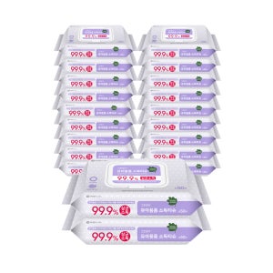 그린핑거 유아용품 소독티슈 캡형 50매 10팩+10팩