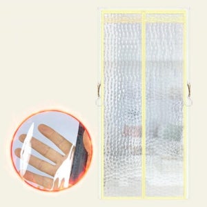 베란다방풍비닐 난방커튼 외풍차단커튼 자석방풍 현관문 방한