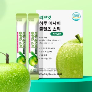 하루 애사비 클렌즈 스틱 0칼로리 30포, 1개
