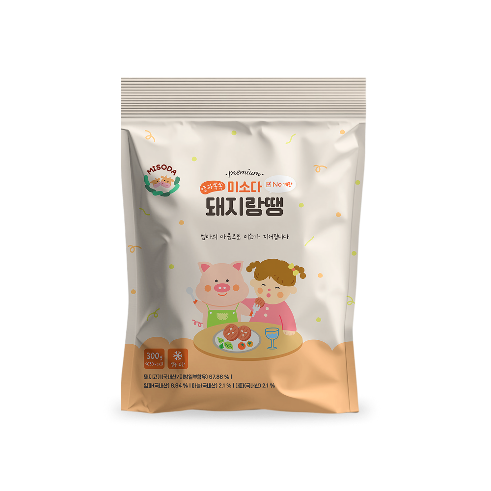 Baby Side Dish Toddler Meal Side Dish Toddler Food Misoda Pork Rangttang 300g