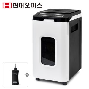 현대오피스 대형 자동급지 문서세단기 PK-410AF 400매 종이 파쇄기 사무용 저소음
