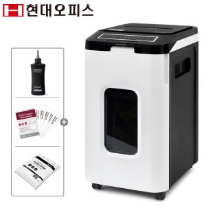 현대오피스 대형 자동급지 문서세단기 PK-410AF 400매 종이 파쇄기 사무용 저소음
