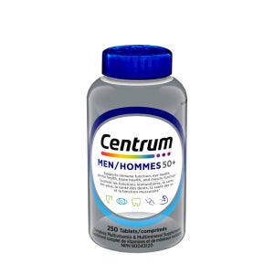 센트룸 50+ 실버 포맨 남성 종합 멀티비타민 250정, 1개