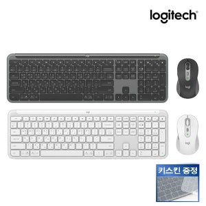 로지텍 MK950 슬림 콤보 무선 멀티 디바이스 저소음 무소음 키보드 마우스 세트