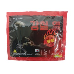 국산 강철 열 핫팩 150g 17시간 지속 온도 70도 겨울철 필수품국