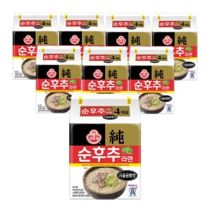 오뚜기 순후추라면 사골곰탕맛 110g, 32개