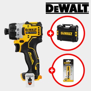 디월트 12V 충전 가정용 전동 드릴 무선 드라이버 컴팩트 DCF601 케이스 비트 제공