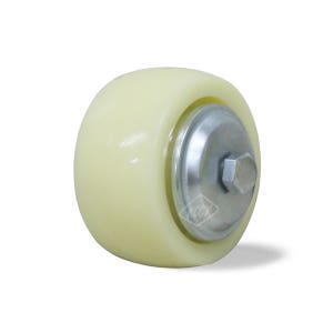 KCCY 중량바퀴 4인치 중량 바퀴세트 직경100mm 폭44mm 내열성바퀴 나일론통바퀴 볼트너트포함