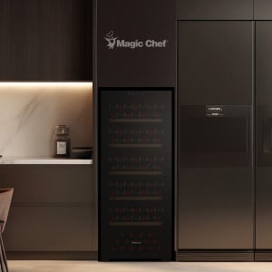 매직쉐프 대형 대용량 와인셀러 저소음 컴프레셔냉각 와인 냉장고 203리터 87병