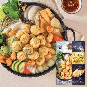 명인만두 400gX5팩 소스포함 조봉창명인의 어묵속 만두전골