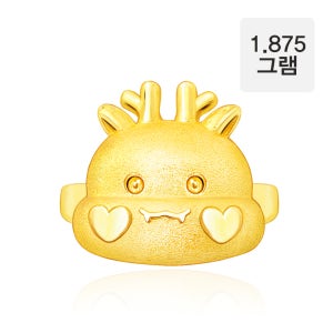24k 용띠 사랑해용 돌반지 1.875g