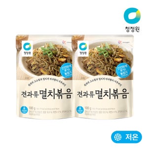 청정원 견과류멸치볶음 100g, 2개