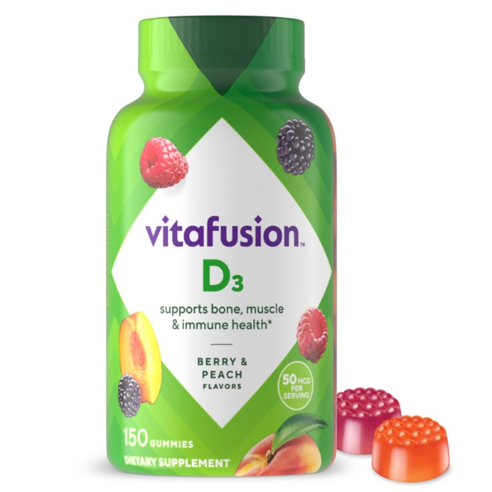 비타퓨전 Vitafusion D3 구미 150정 2팩