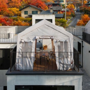 캐노피 천막 몽골텐트 대형 야외 방수 옥상 가제보 장박 테라스 창고 캠핑 3x3m 창문형