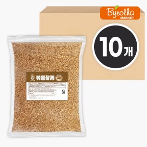 춘풍접객 볶음참깨 1kg (10개) 대용량 업소용 식당용 고소한 깨 볶음 요리 깨소금