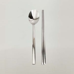 24종 업소용 한식 수저 저분 세트 스텐 식당 숟가락 젓가락