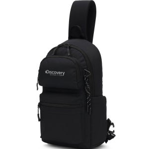 [디스커버리] 컨사이즈 투포켓 라지 슬링백 (BLACK) DXSG1155N
